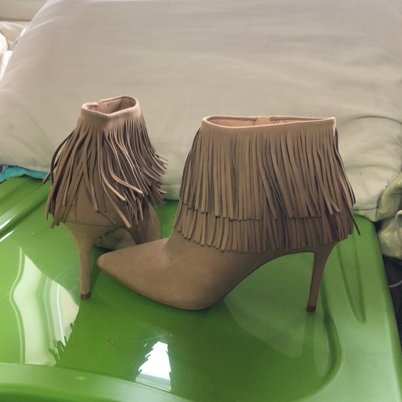 Fringe ankle boot heels - Picture 2 of 10